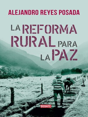 cover image of La reforma rural para la paz